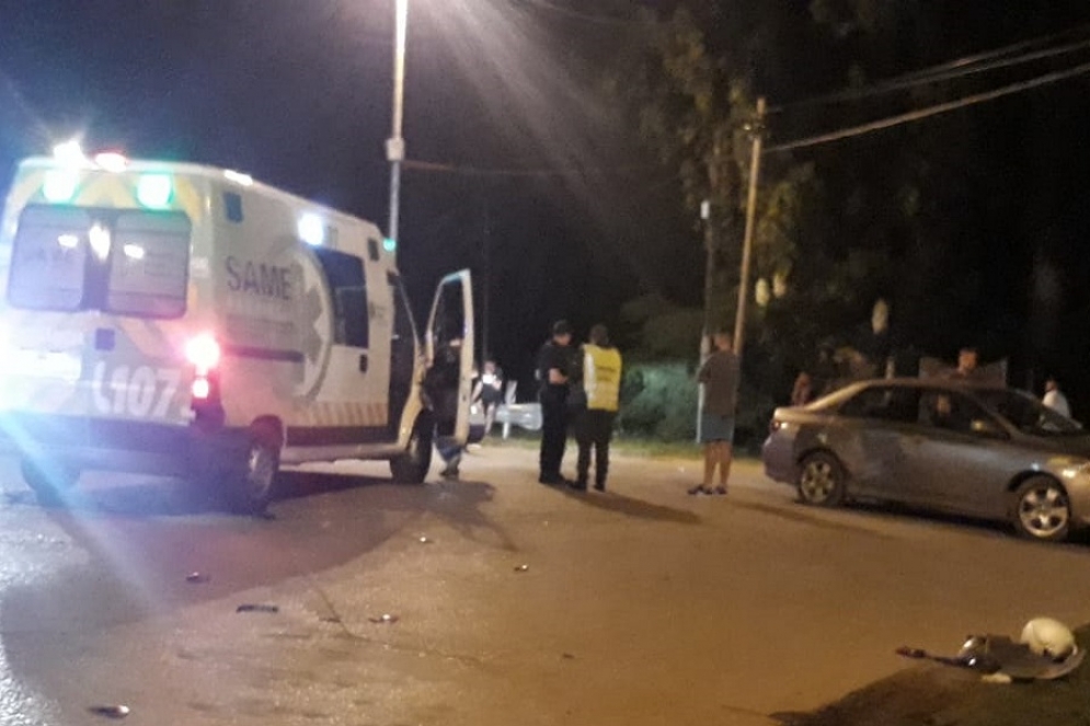 Conmoci&oacute;n por el desenlace. El transito estuvo demorado en la zona.