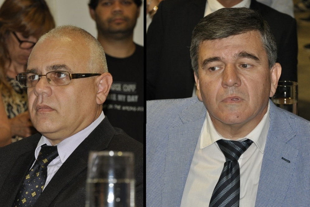 Leonel Fangio-Eduardo "Tita" Recalt.