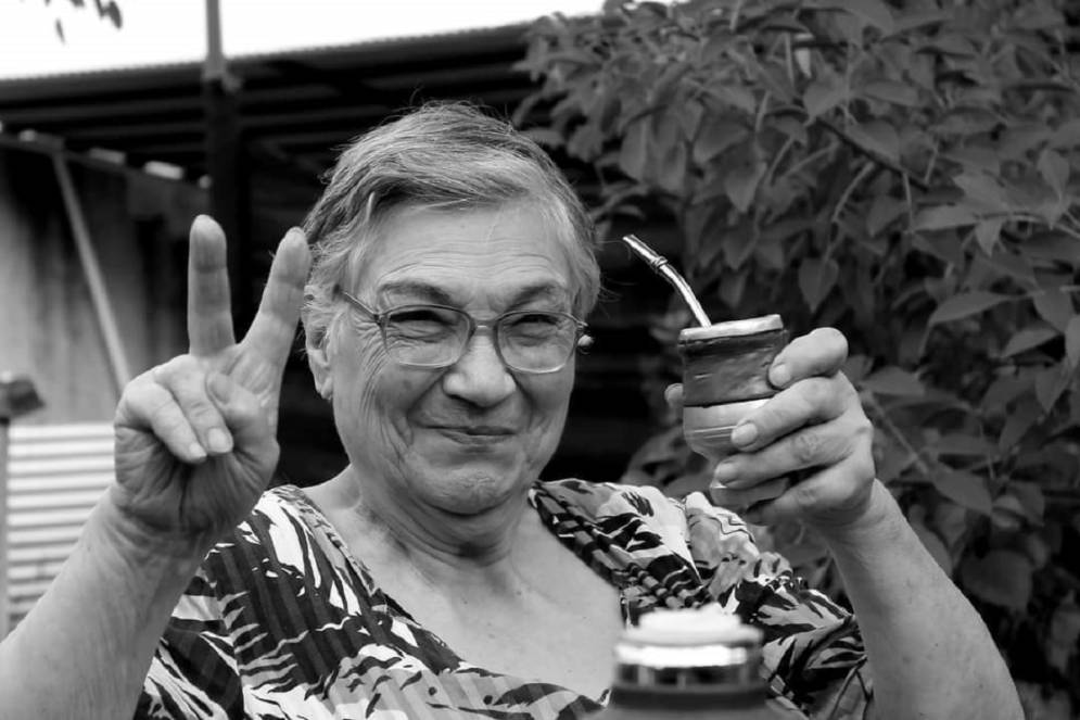 Tras confirmar su candidatura en 2019, la intendenta Fassi fue con la primera persona que se tom&oacute; una foto comunicandole su decisi&oacute;n.