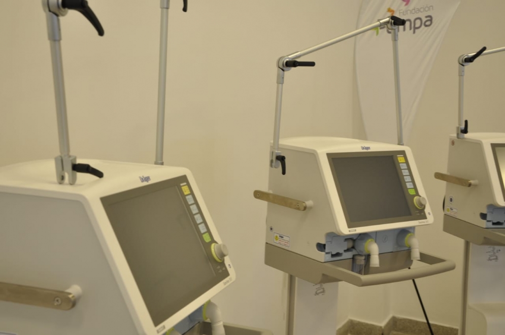El Hospital Regional sum&oacute; 15 nuevos respiradores