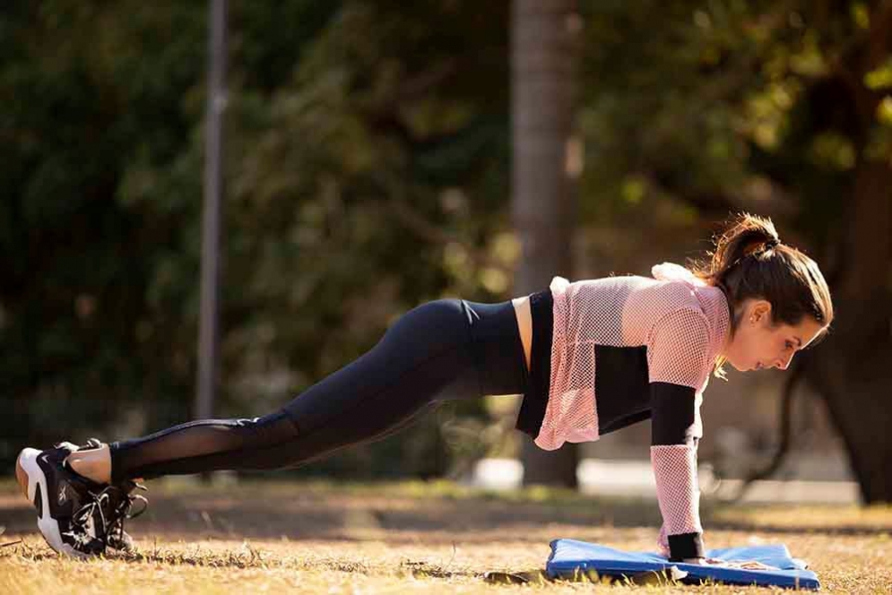 Se dan entrenamientos de funcional y clases de zumba y taekwondo.