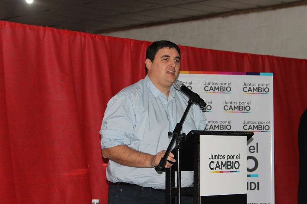 Iturmendi durante su discurso. 