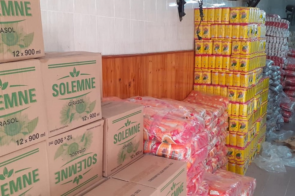 Los alimentos ser&aacute;n distribuidos por las escuelas. 