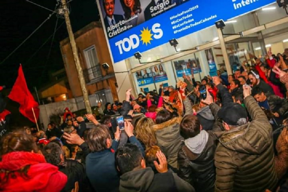 Hubo sindicatos que participaron de los festejos y otros que saludaron por redes sociales.