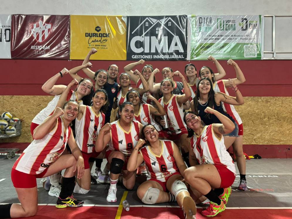 Fuerza y alegr&iacute;a, a full las pibas.