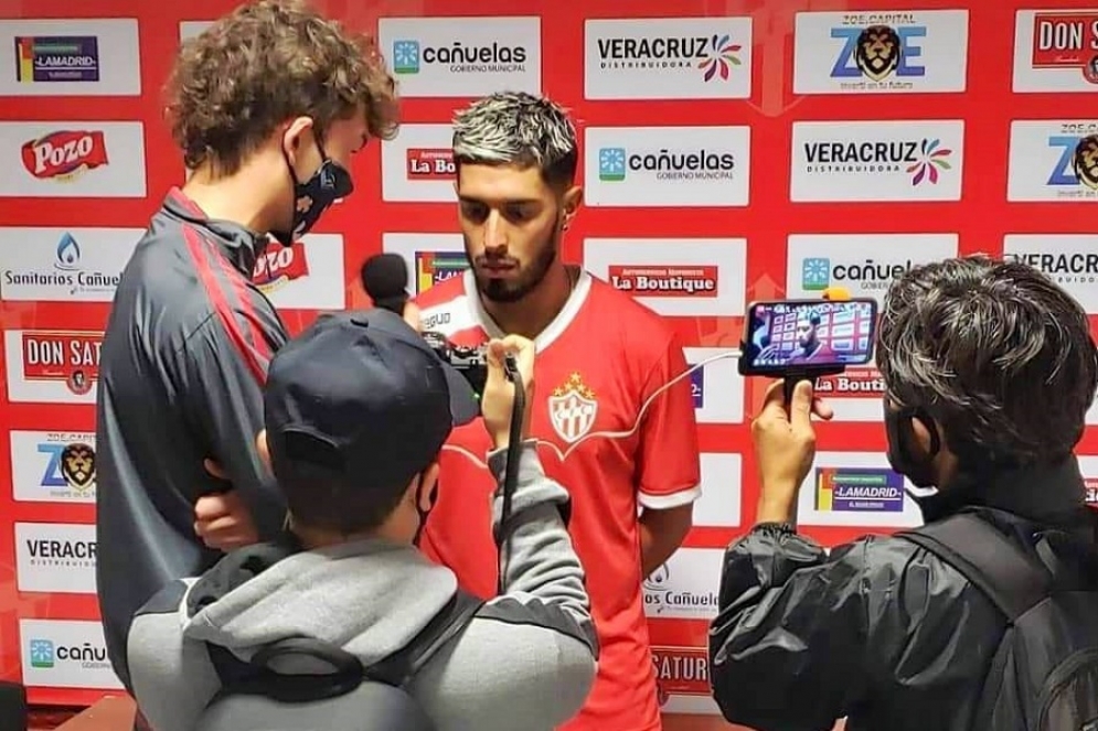 Diego Aguirre post partido. Ph: Prensa CFC.