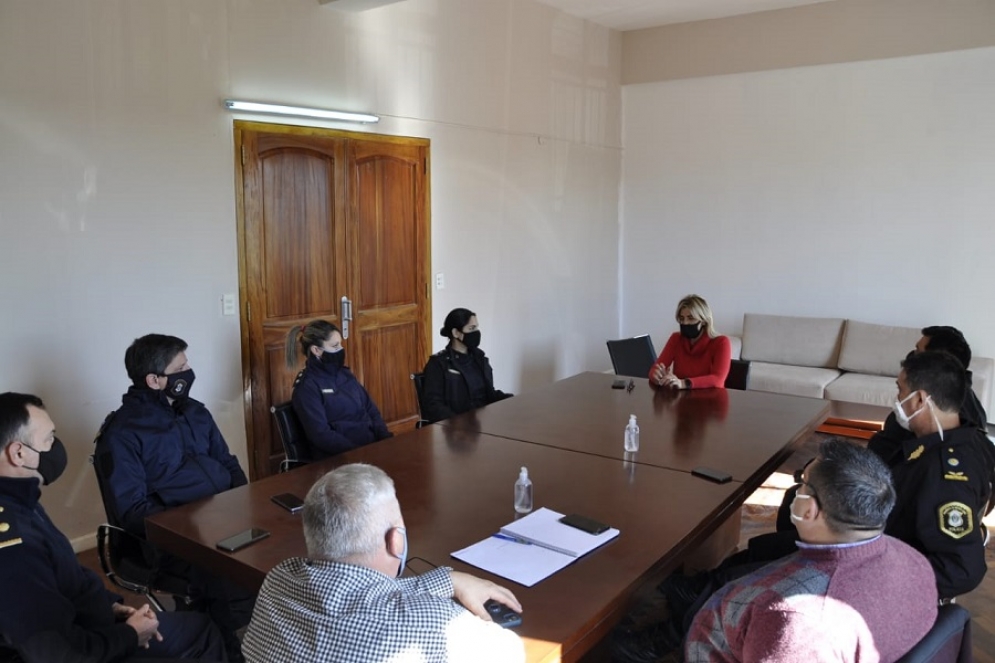 La intendenta convoc&oacute; a la c&uacute;pula policial