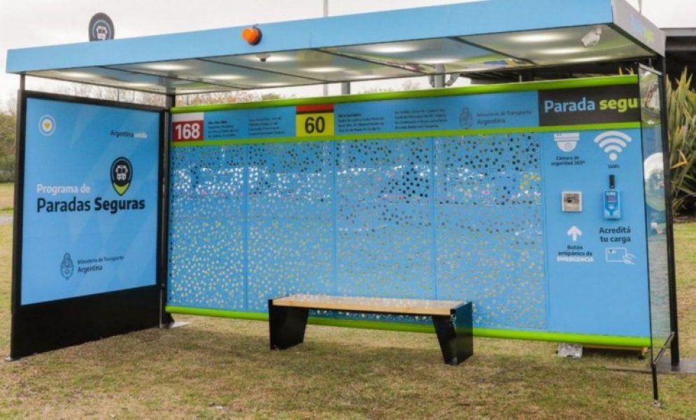 El modelo de los refugios que se instalar&aacute;n. 