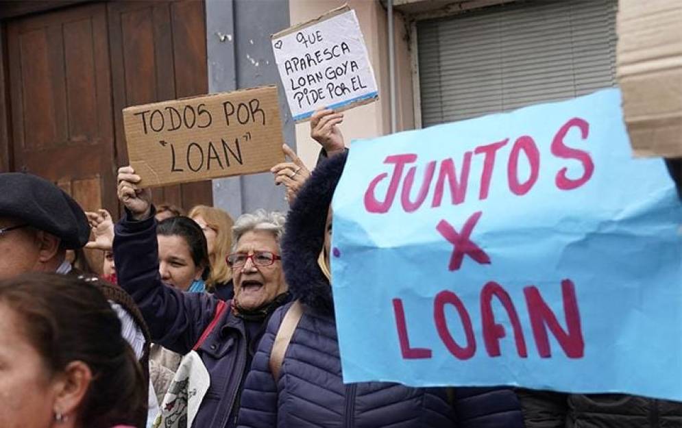 Hubo movilizaciones reclamando por la aparici&oacute;n con vida del ni&ntilde;o.