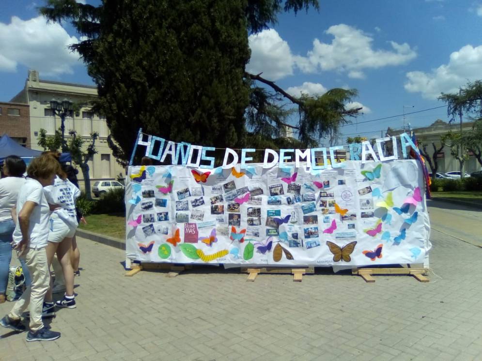 Fue el s&aacute;bado en la Plaza San Mart&iacute;n.