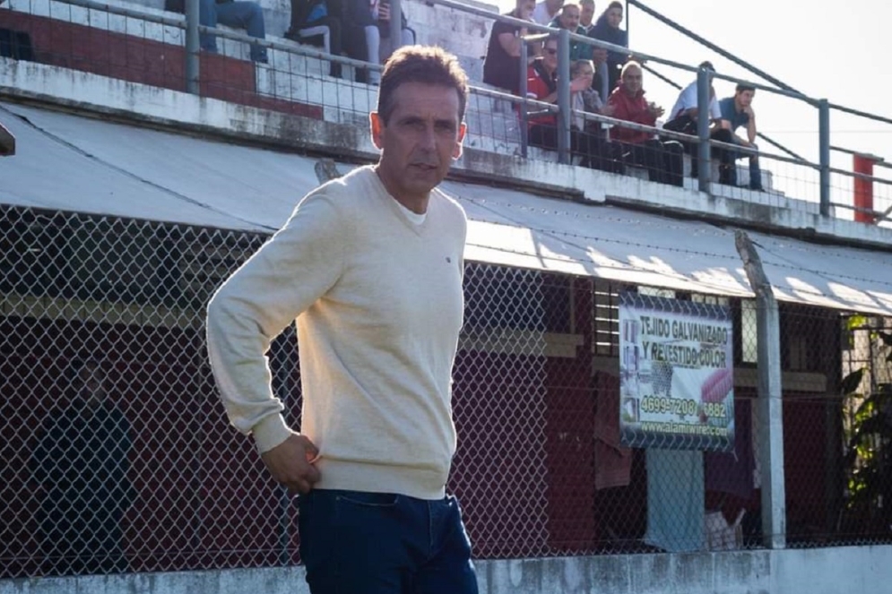 El DT Tambero rescat&oacute; el funcionamiento. Ph: Jony Arga&ntilde;araz.