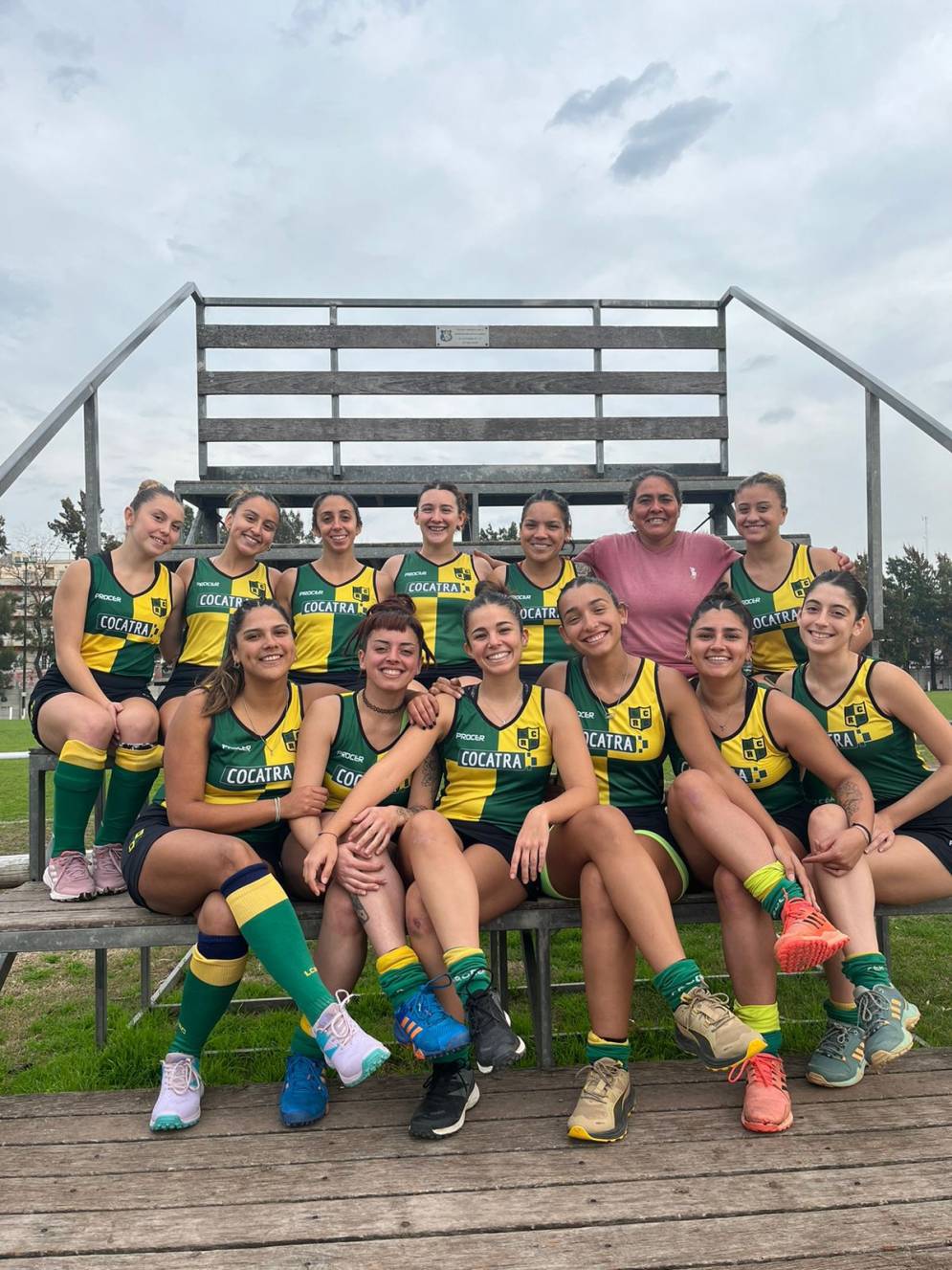 Las chicas sumaron un empate de visitante. Foto: Prensa Las Ca&ntilde;as.