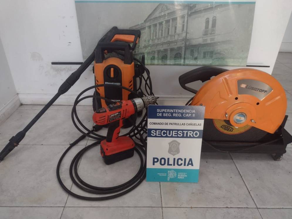 Lo recuperado por la polic&iacute;a.