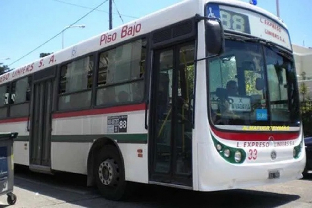 Esta negativa de parte del empleado de la empresa Expreso Liniers se registr&oacute; este mi&eacute;rcoles a las 12 del mediod&iacute;a.