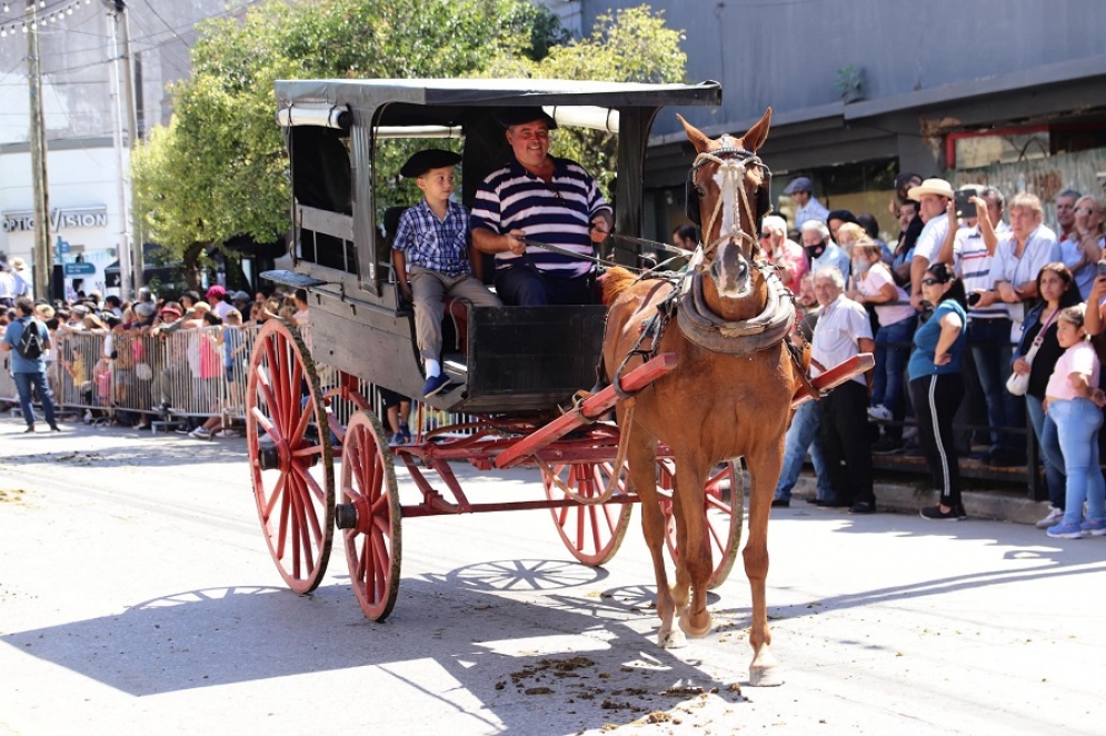 El desfile se realiz&oacute; en la Avenida Libertad.