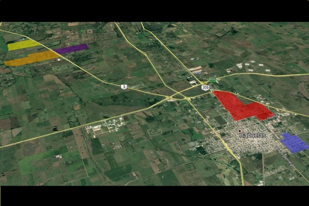 El mapa de las obras que se realizar&aacute;n.