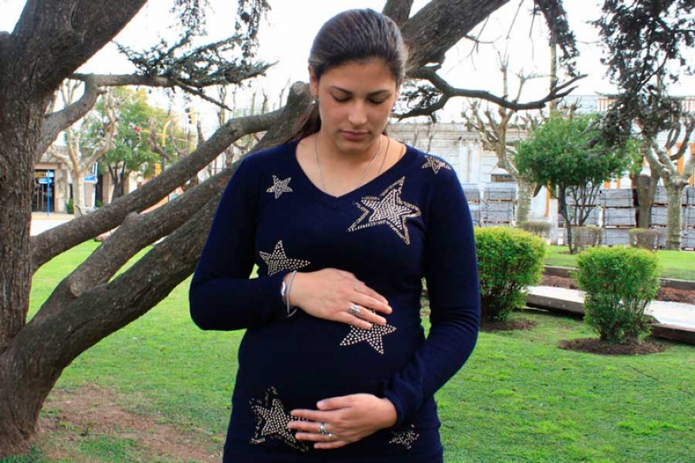 Guadalupe Bastida est&aacute; cursando la semana 18 de su embarazo. 