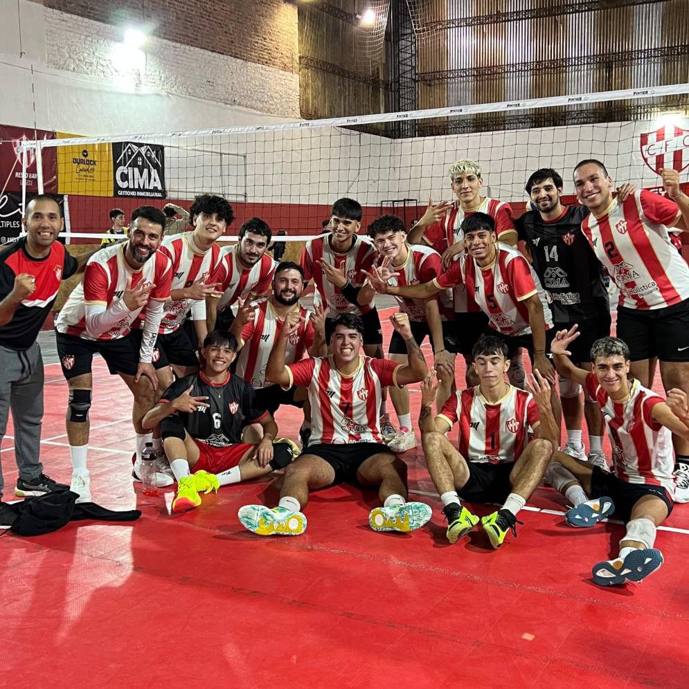 La foto del final, a pura sonrisa.