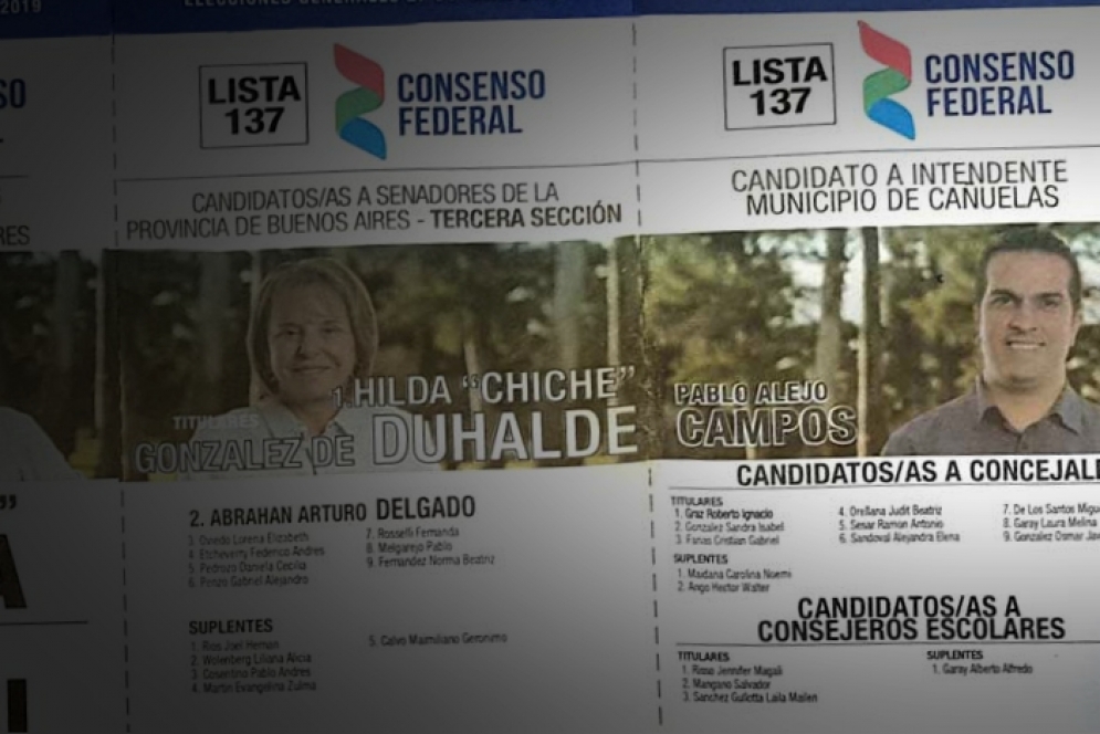 Los candidatos y fiscales de Consenso Federal discuten en las escuelas.