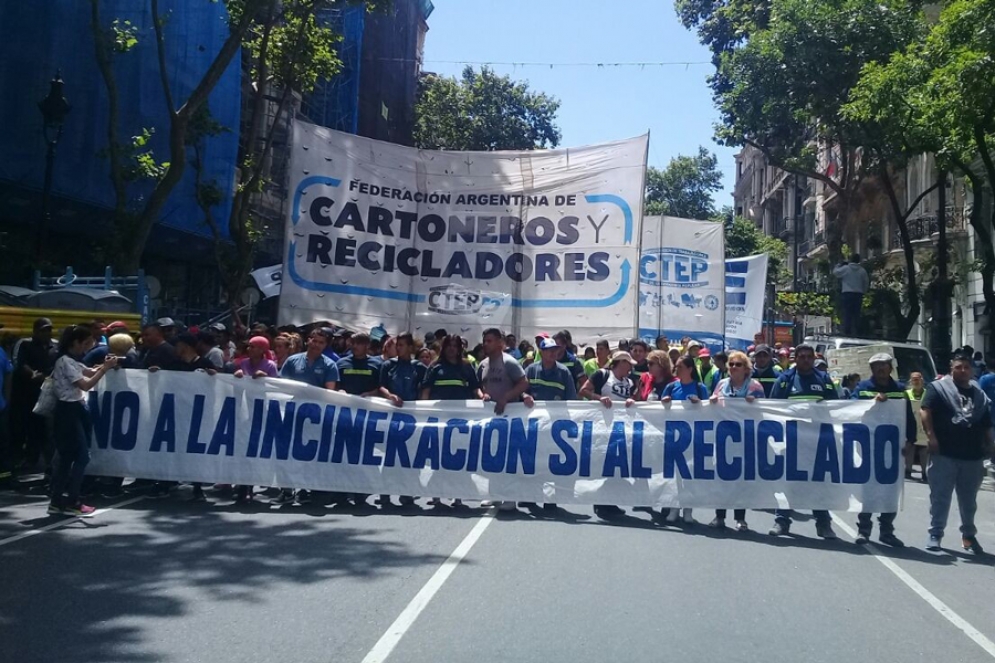 La movilizaci&oacute;n al Congreso.