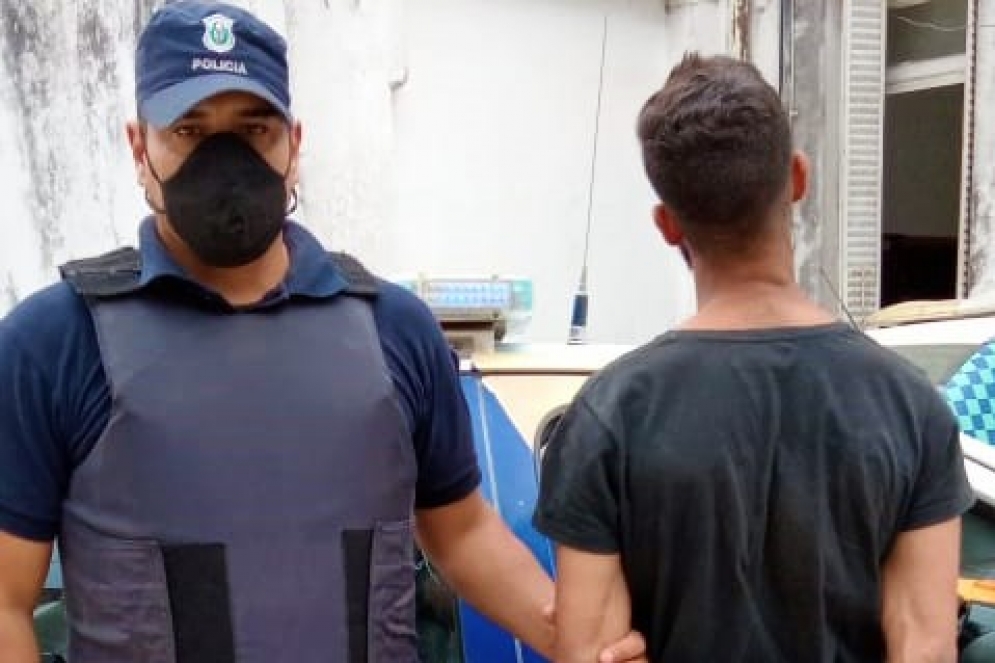 Andrada, detenido en la Comisar&iacute;a.