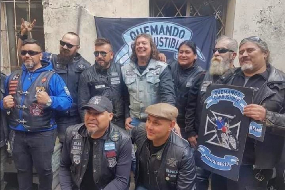El motoclub fue apadrinado por los "Black Rider", de Villa Madero.
