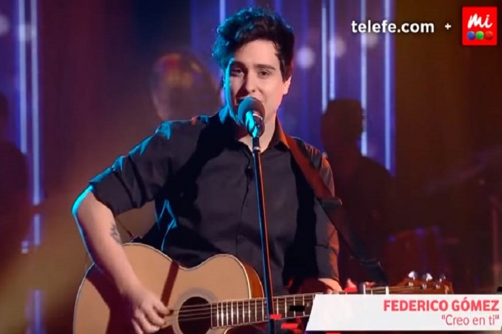 Federico G&oacute;mez, ex La Voz Argentina actuar&aacute; en Ca&ntilde;uelas. 