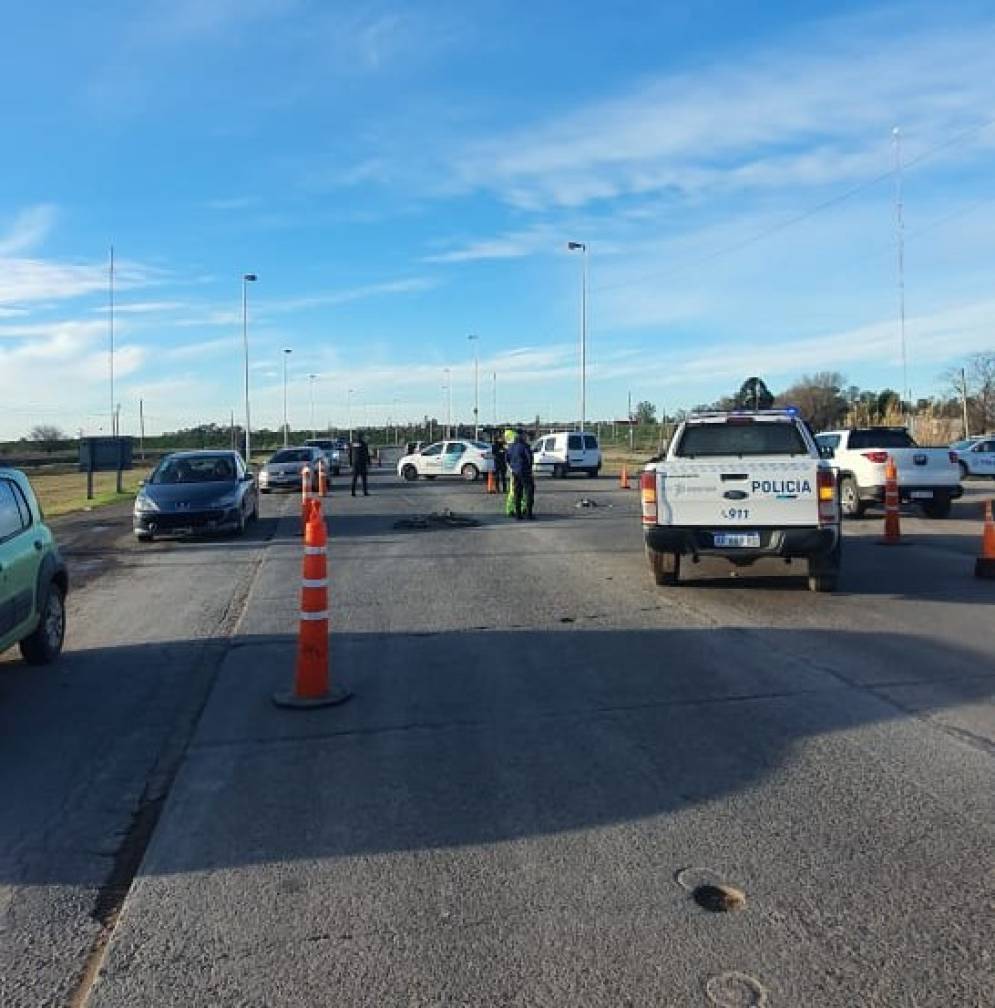 El tramo presentaba congesti&oacute;n durante la tarde de este mi&eacute;rcoles.